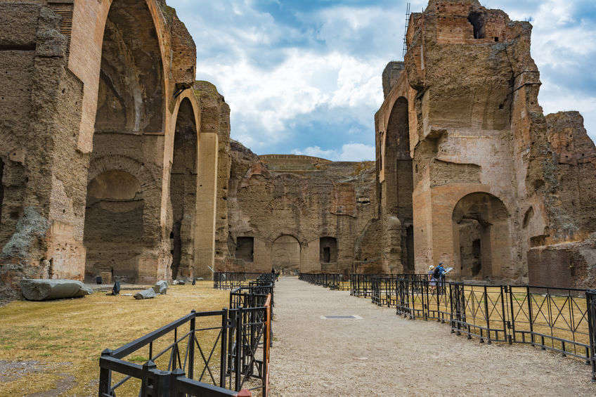 The Baths of Caracalla or Le Terme Di Caracalla 